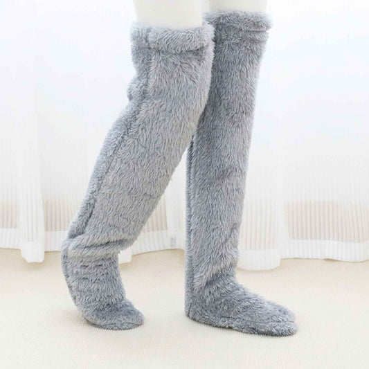 Meias quentes para o inverno