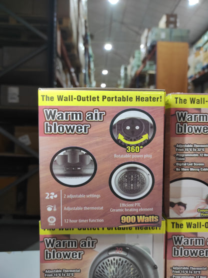 Calefactor Redondo Portátil 900 Watts negro/blanco - additional image 16