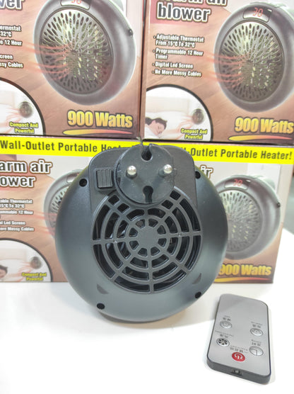 Calefactor Redondo Portátil 900 Watts negro/blanco - additional image 9